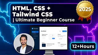 Master HTML CSS Tailwind CSS Full Frontend Bootcamp for Beginners 2026