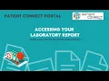 Patient Portal - How To Access Your Lab Report