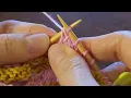 CDD in Combination aka Continental Combined aka Russian aka Eastern knitting