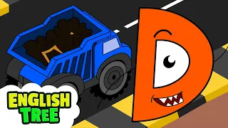 a z vehicles phonics song english tree tv