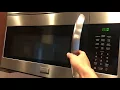 How to turn off beeping sound on a Frigidaire Microwave model FGMV175QFA
