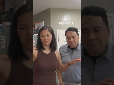 My dad didn’t know I was filming 😂