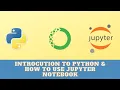How to Install Anaconda Use Jupyter Notebook Python Tutorial Part 1