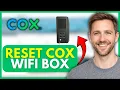 How To RESET Cox Wifi Box EASY 2026