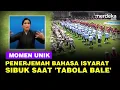 Download Lagu Gaya Penerjemah Bahasa Isyarat Saat Lagu Tabola Bale dalam HUT Ke-80 RI di Istana