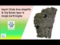 Import Study Area shapefile Clip Raster layer in Google Earth Engine