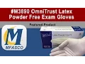 OmniTrust Powder Free Latex Exam Gloves