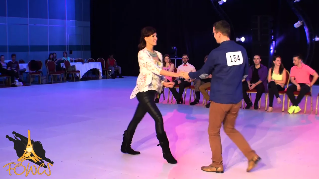 FOWCS 2016   Novice Intermediate Strictly   Finals   Arnaud Jarry & Magali Boissard