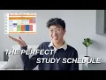 how to create a PRODUCTIVE STUDY SCHEDULE that AVOIDS BURNOUT time management tips for students
