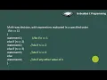 7 Control structure in C