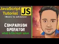 12 Comparison Operator and Boolean value in detail javascript Tutorial By Akhilesh