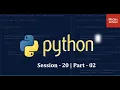 Session 20 Python Part 2
