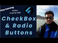 Checkbox Radio Widgets CheckBoxListTile RadioListTile Flutter Tutorial