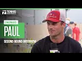 Tommy Paul talks engagement to Paige Lorenze Cincinnati 2025
