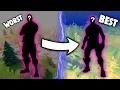 RANKING EVERY PURPLE SKIN FROM WORST TO BEST Fortnite Battle Royale