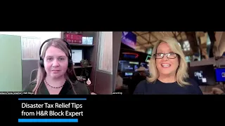 Disaster Tax Relief Tips from H R Block Expert Alison Flores NYSE Interview
