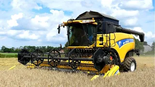wintergerst combinen met new holland xc 8070 akkb naaijer scheemda