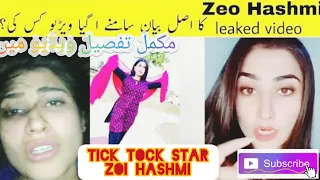 zoi hashmi viral video tiktok star i dont care my leaked video network az youtube channel video