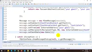 Send Emails with Attachments in Java Swing