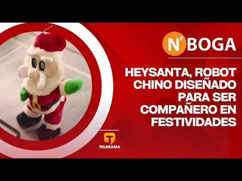 Heysanta, robot chino diseñado para ser compañero en festividades