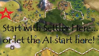 Civ 6 Map Seed PC - Roraima Start Wetlands Somewhat Spoiler Free