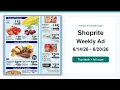 Shoprite Weekly Ad 26 - 26 Top Deals