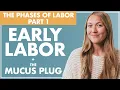 EARLY LABOR and the MUCUS PLUG The Phases of Labor - Part 1 Birth Doula