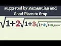 An awesome infinitely nested radical