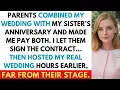 Download Lagu Parents Combined My Wedding with My Sister’s Anniversary—and Used My Name to Pay the $63K Bill Alone