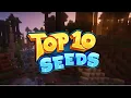 TOP 10 BEST MEGA TAIGA SEEDS for MINECRAFT BEDROCK EDITION Pocket Edition Xbox PS4 Switch W10