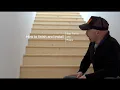 Stair Tread and Riser Install Pine Stairs