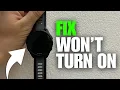 How To Fix Garmin Forerunner Won t Turn On
