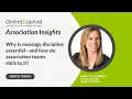 Association Insights Why is message discipline essential and how do association teams stick to it