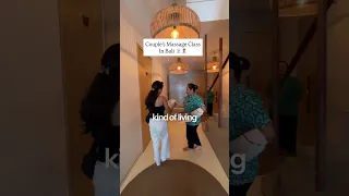 Couple s Massage Class In Bali