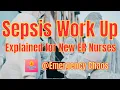 Sepsis Work Up for New Emergency Nurses Tips and tricks for new ER Nurses