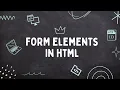 Forms in HTML - Part3