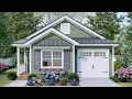 Cozy 2-Bedroom Small House Tour - Simple Functional and Complete