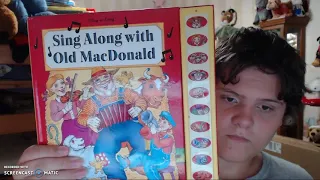 Sing Along With Old Mcdonald Play A Song Book 