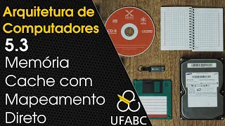 5.3 - Arquitetura de Computadores - Memória Cache com Mapeamento Direto