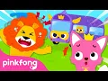 Download Lagu The Wheels on the Super Bus go round and round | Animal Songs of Pinkfong Ninimo | Pinkfong Song