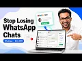 How to Auto-Backup WhatsApp Chats to Zoho CRM Full Setup Eazybe