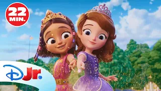 Sofía y su momento mágico: "Baile Claq cliq claq / Dale una vuelta" 👯 | @DisneyJuniorES