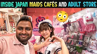 I Went to a Maid Cafe Adult Store in Japan Shocked