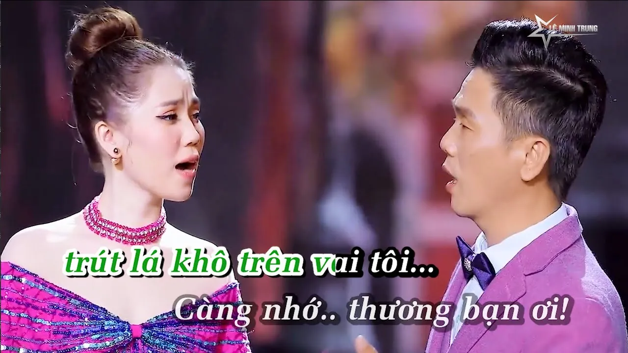 Giọt Buồn Không Tên Karaoke Song Ca - Lê Minh Trung & Lan Vy