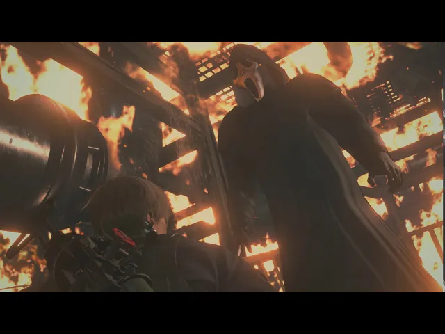 Resident Evil 2 Remake Ghost Face