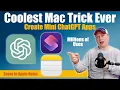 Coolest MacOS Trick Create mini ChatGPT Apps On Your Mac Using Shortcuts and Apple Notes - Wow