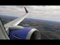 Amazing CFM56-7 Buzzsaw Southwest airlines 737 takeoff at Corpus Christi airport N768SW MSFS2020