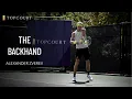 Alexander Zverev Backhand TopCourt