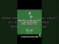 Eden (isn’t it just like You?) - VANESSA CHAVEZ #shortcover #benjaminhastings