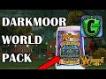 Wizard101 - We Spent 20 000 CROWNS On NEW DARKMOOR WORLD PACKS Abomination Gear